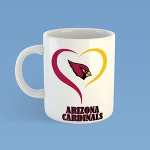 NFL Heart Favorite NFL Football Team Sport Mug of Your Favorite Team
